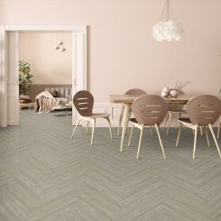 Owsten Grey Herringbone Plank