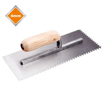 4mm SQUARE NOTCH TROWEL