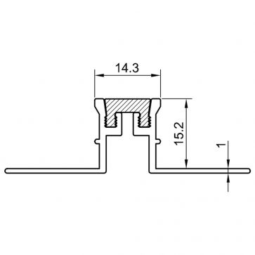 15MM EXPANSION JOINT GREY