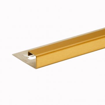 12.5MM BRUSHED GOLD QUADRO TRIM