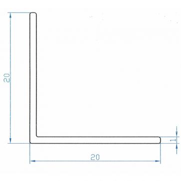 20MM CHROME CORNER GUARD