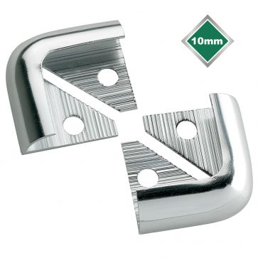 10MM SILVER TRIM CORNERS