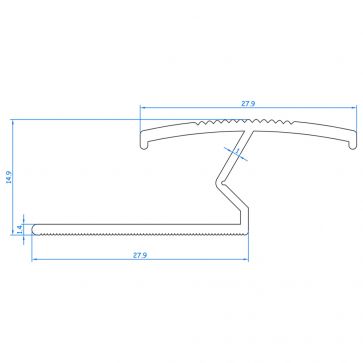 THRESHOLD STRIP GOLD