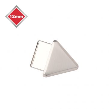 12MM S/STEEL EFFECT EXTERNAL TRIANGULAR CORNER