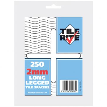 2mm LONG LEG TILE SPACER 250