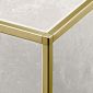 10MM BRIGHT GOLD QUADRO TRIM